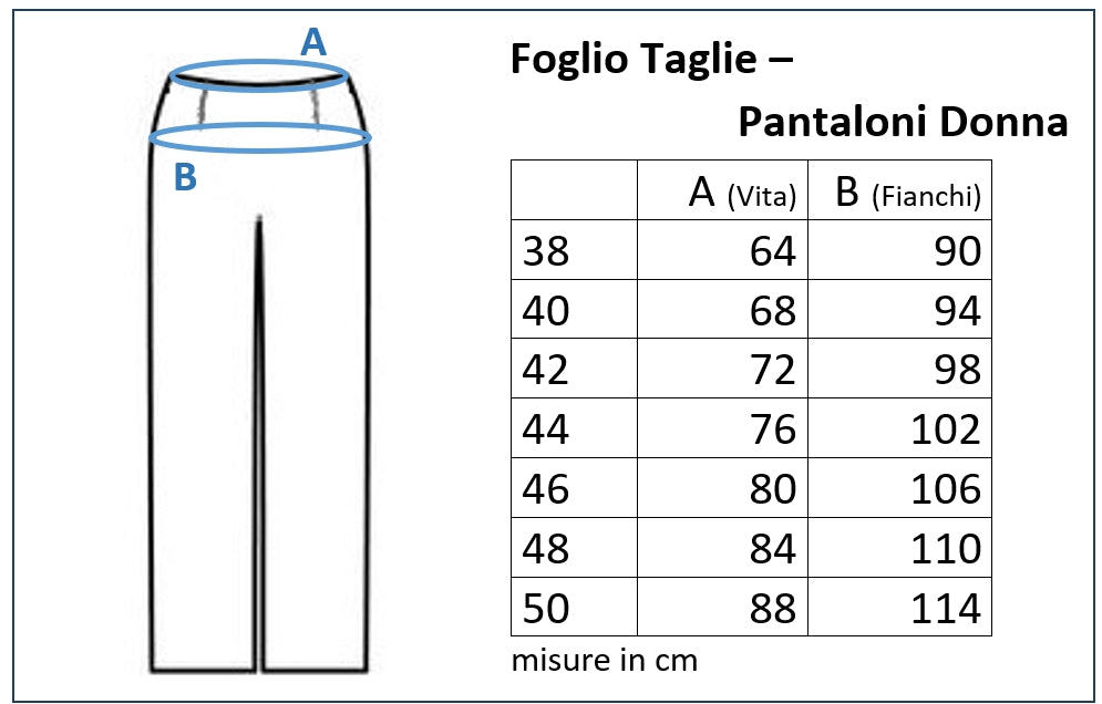 Pantaloni Donna Standard Classic