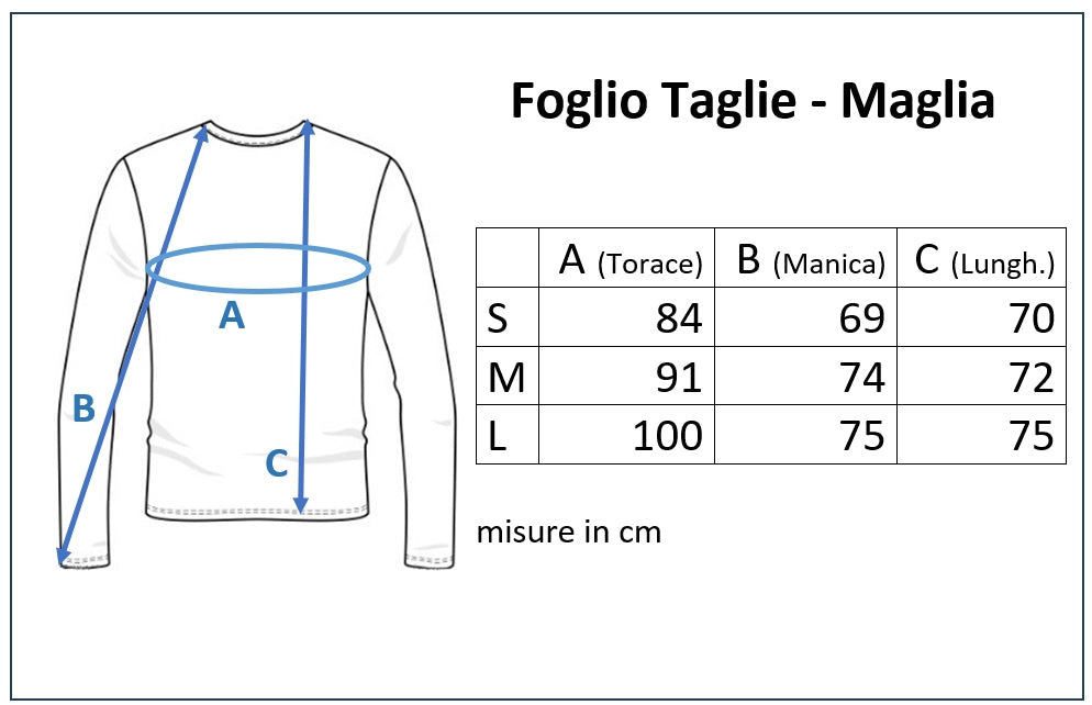Maglietta Uomo Manica Lunga