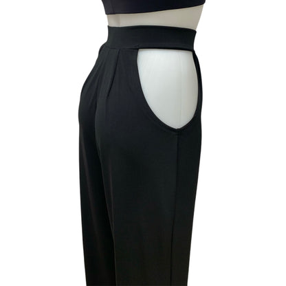 Pantaloni Sensual: Eleganza Cut-Out e Stile Seducente per la Danza