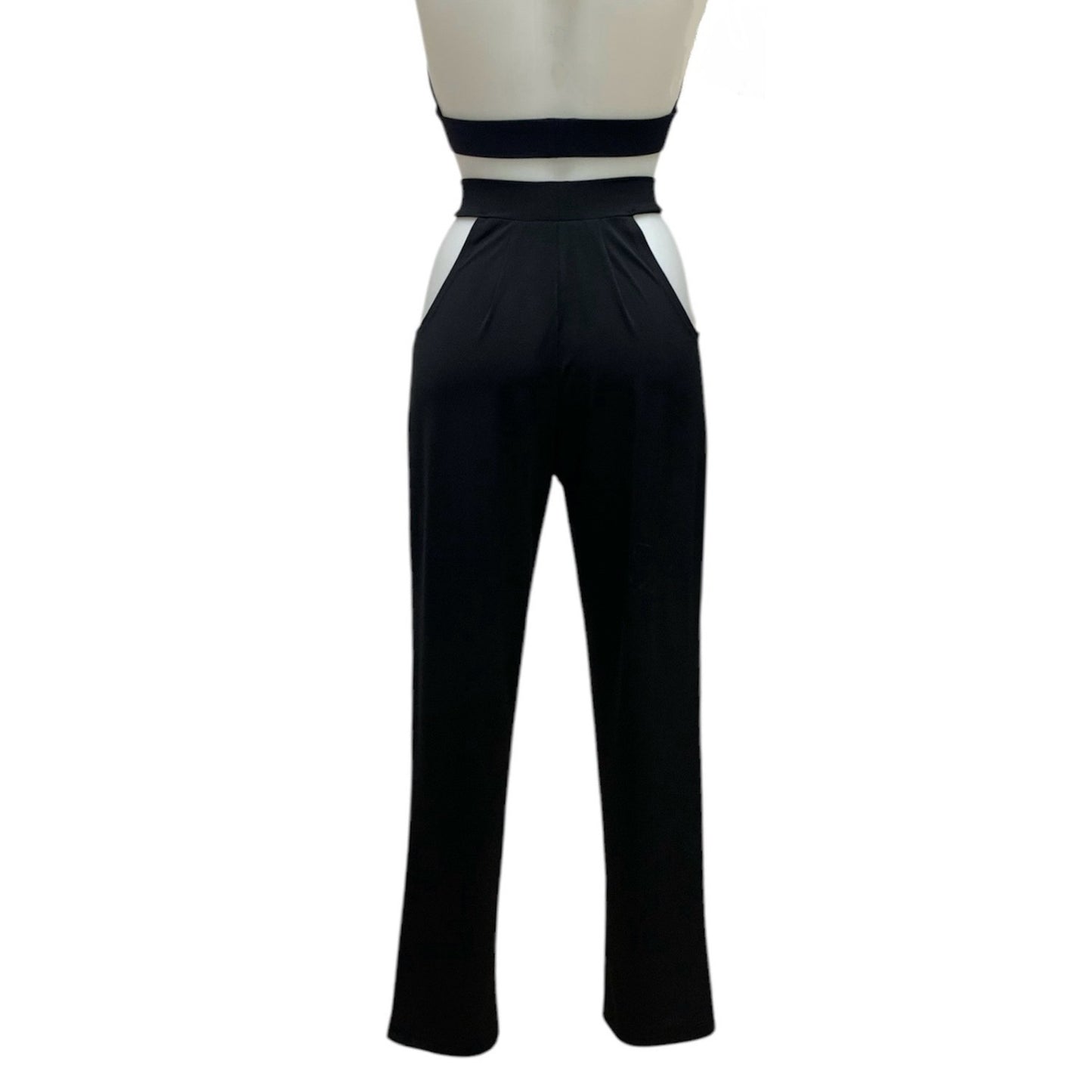 Pantaloni Sensual: Eleganza Cut-Out e Stile Seducente per la Danza