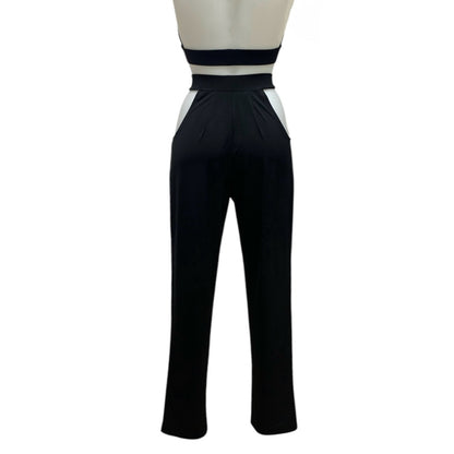 Pantaloni Sensual: Eleganza Cut-Out e Stile Seducente per la Danza