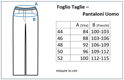 Pantaloni Uomo Classic